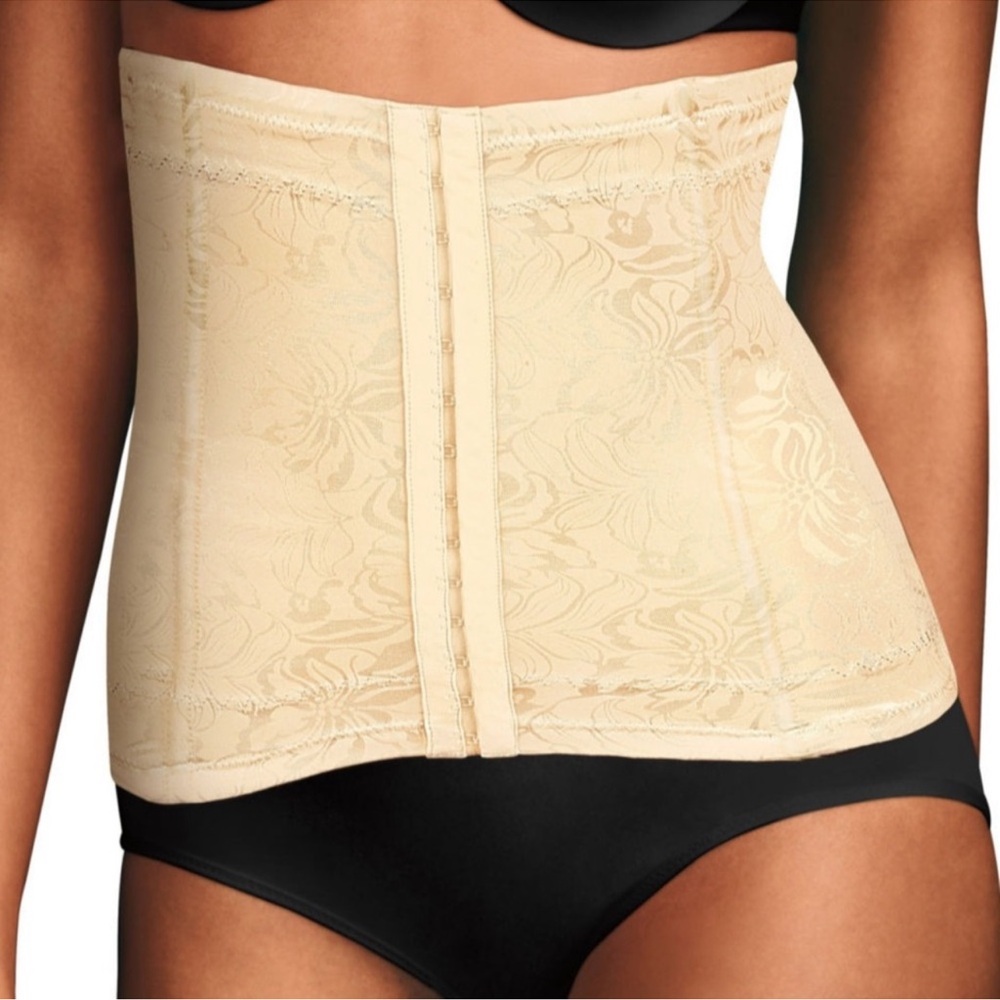 Maidenform Waistnipper Waist Trainer Ultra Firm Cream Large